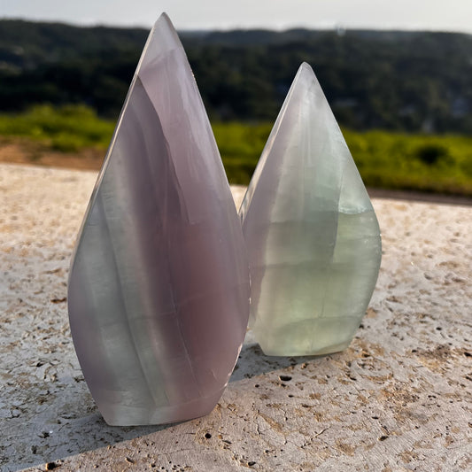 Yttrium Fluorite Freeform Crystals!