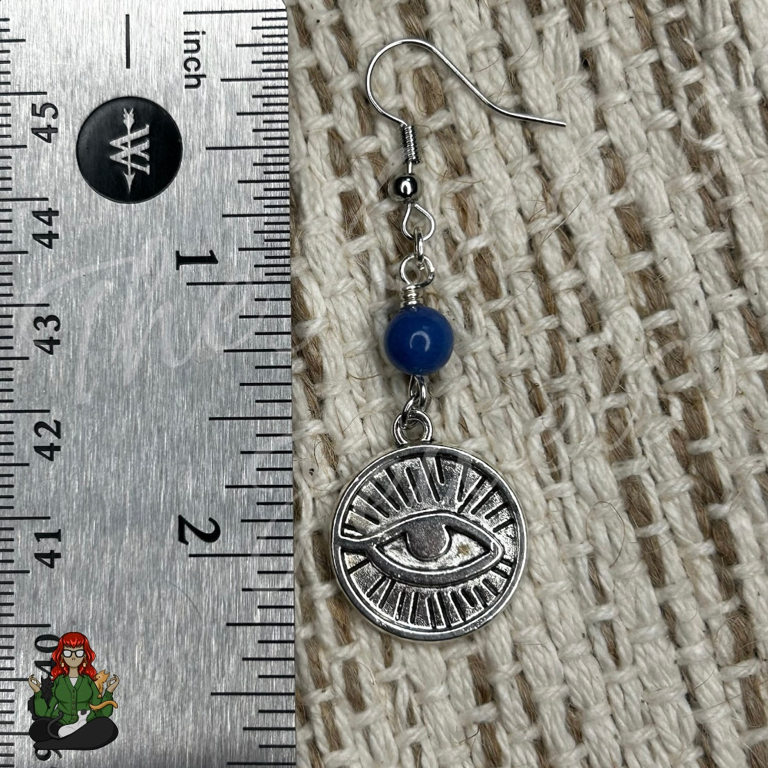 Katie - The All Seeing Eye Earrings!