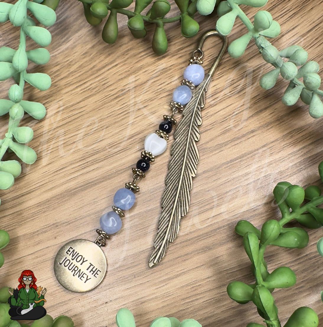 GwennaBelle - Enjoy The Journey, Double Sided Bookmark!