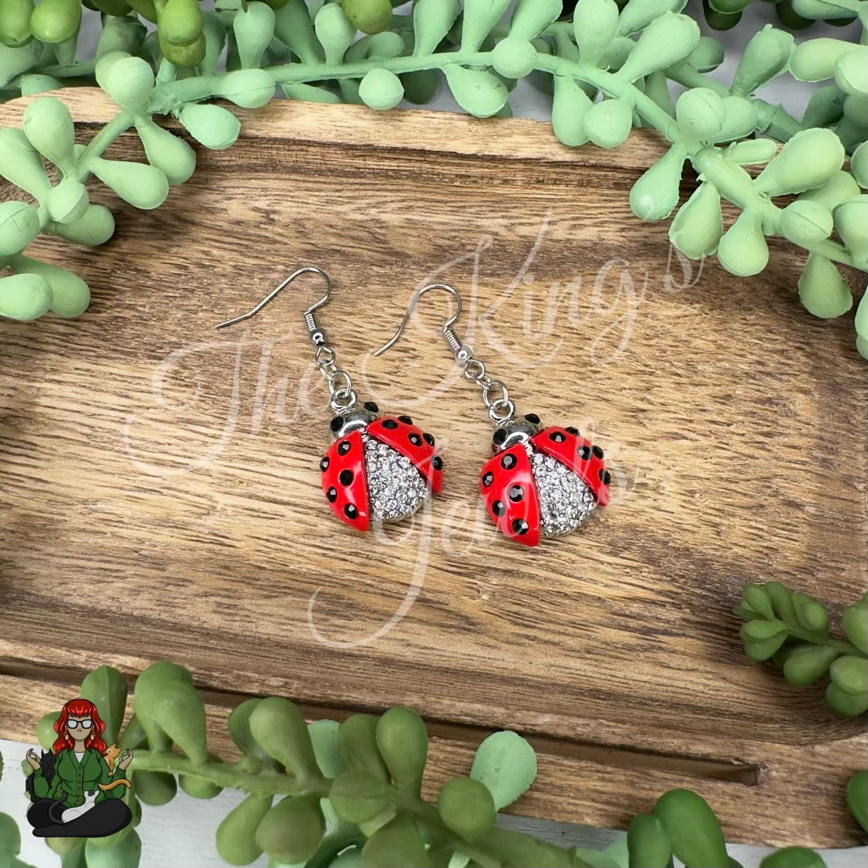 LeonaRae - Ladybug Earrings!