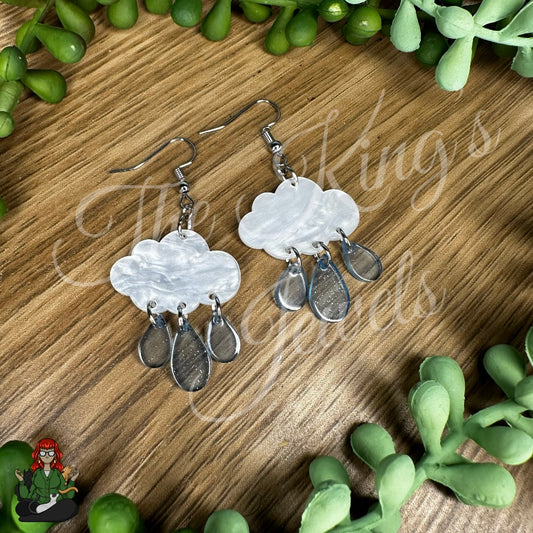 Rain Cloud Earrings!