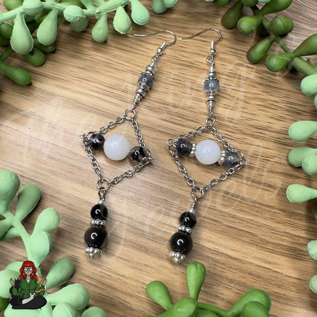 Chandelier Gemstone Earrings!