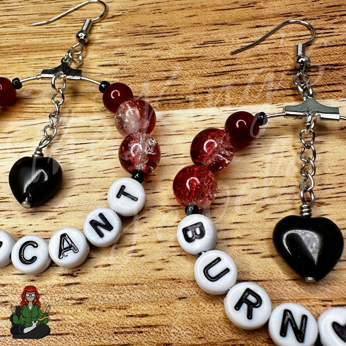 Riona - "You Can't Burn Us" Earrings!