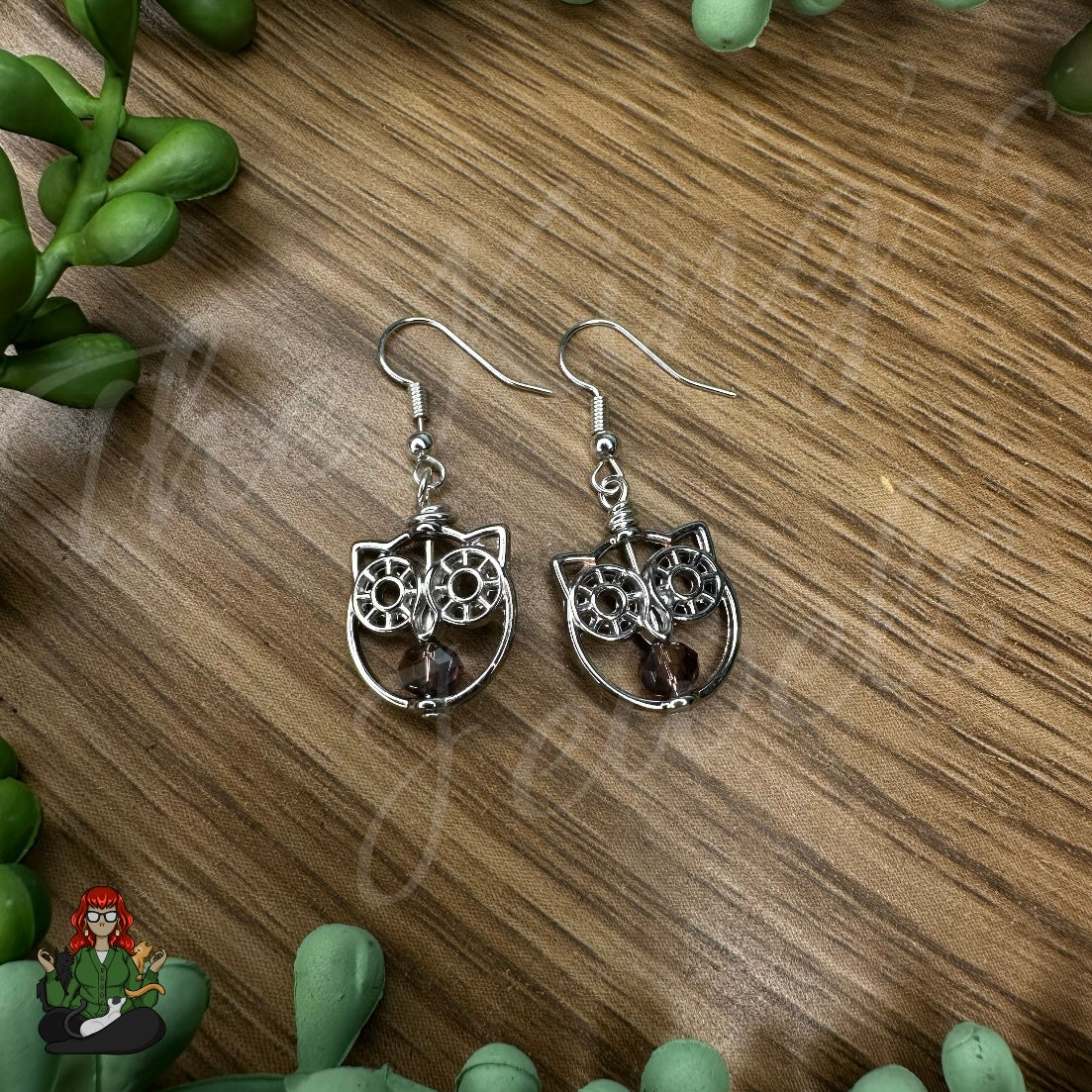 LeonaRae - Owl Earrings!