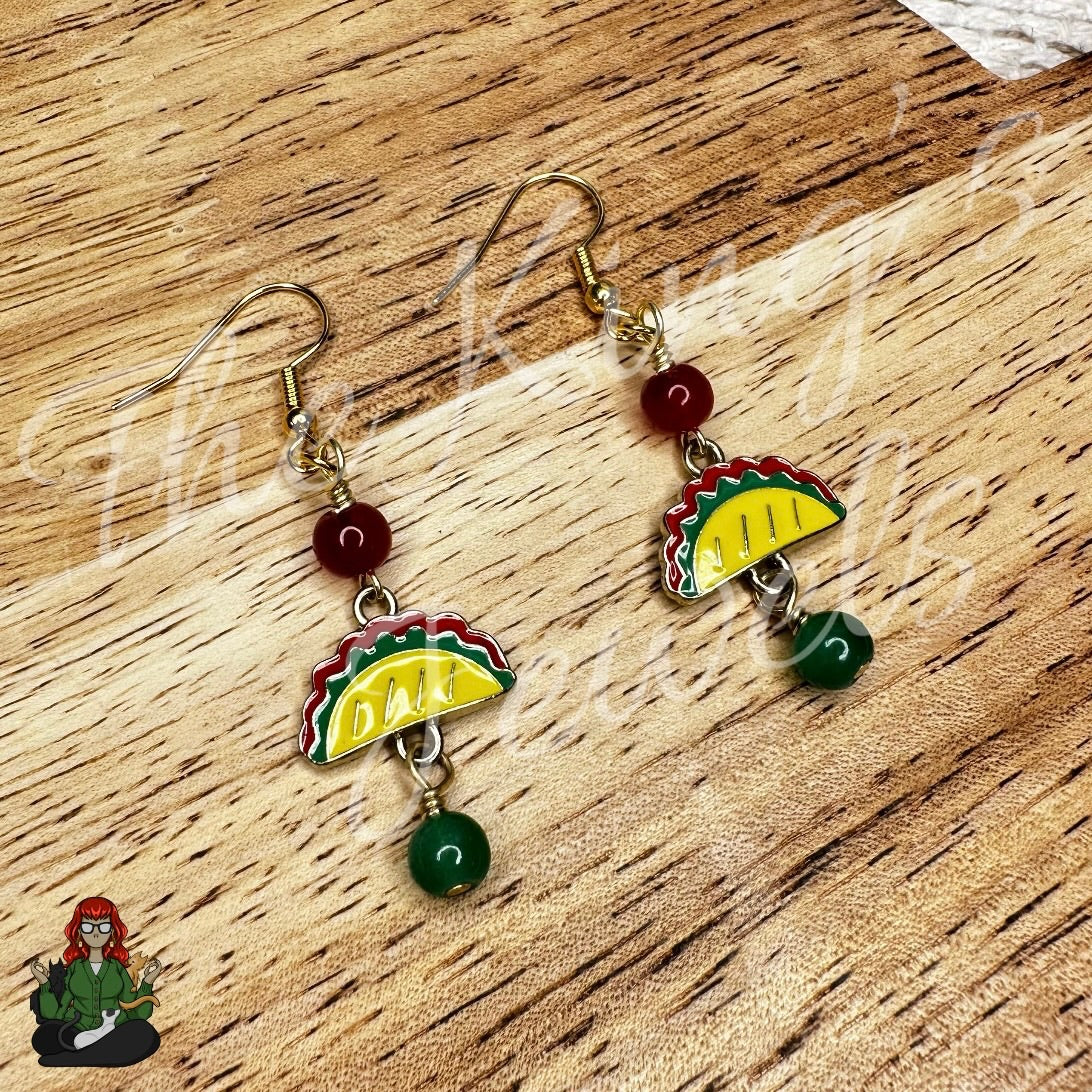 Amelia - Taco Earrings!