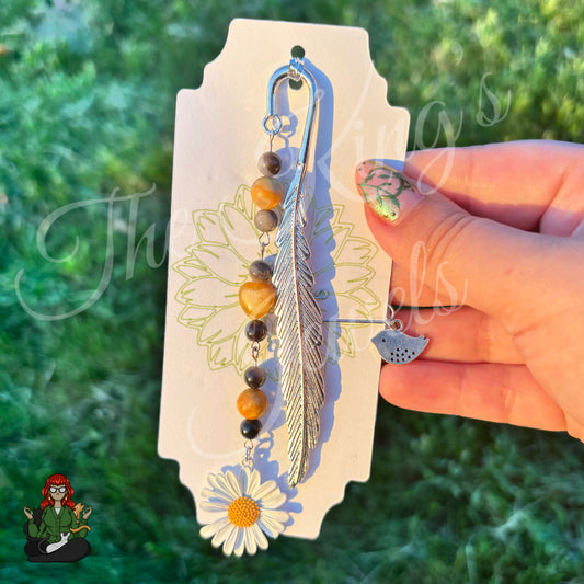 GwennaBelle - Crystal & Daisy Bookmark
