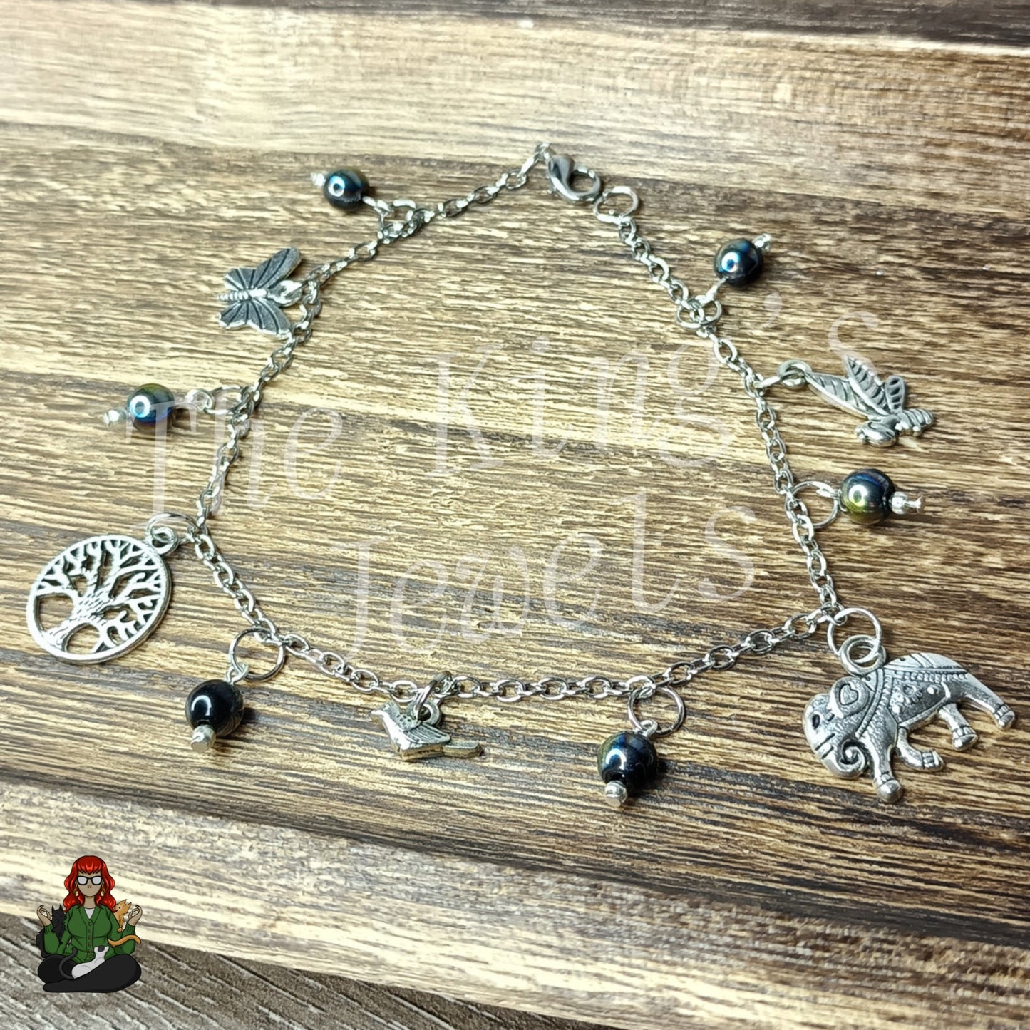 Rhiannon - Earth & Animal Charm Bracelet!