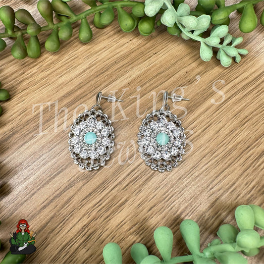 LeonaRae - Glitzy Rhinestone Stud Earrings!