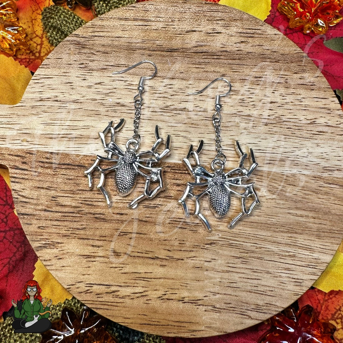 Gladys - Statement Spider Earrings!