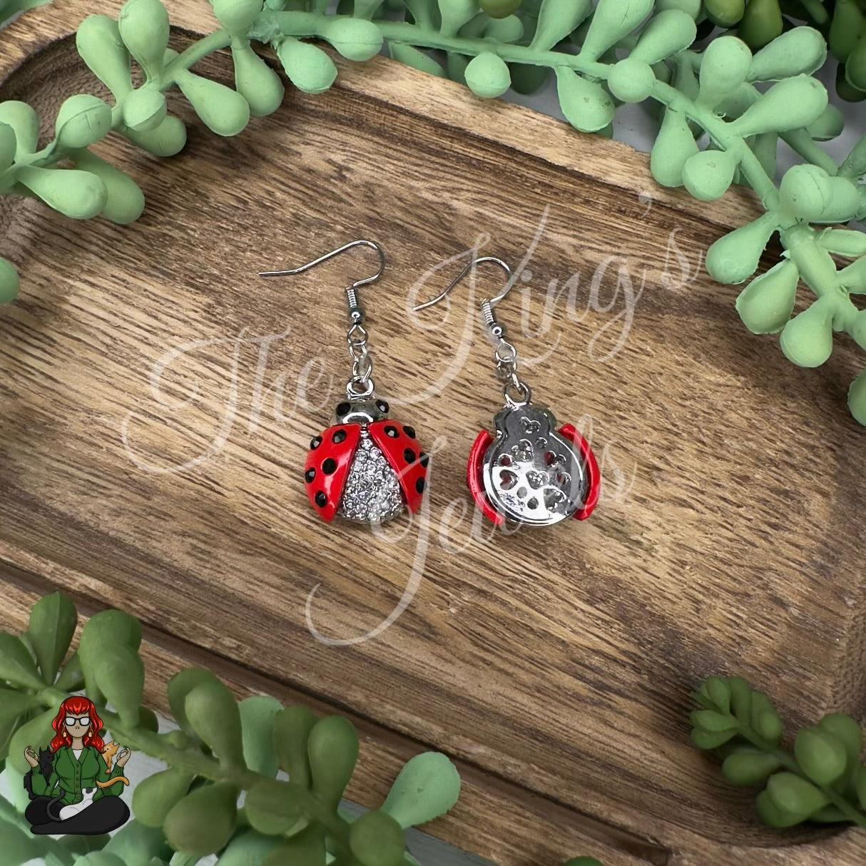 LeonaRae - Ladybug Earrings!