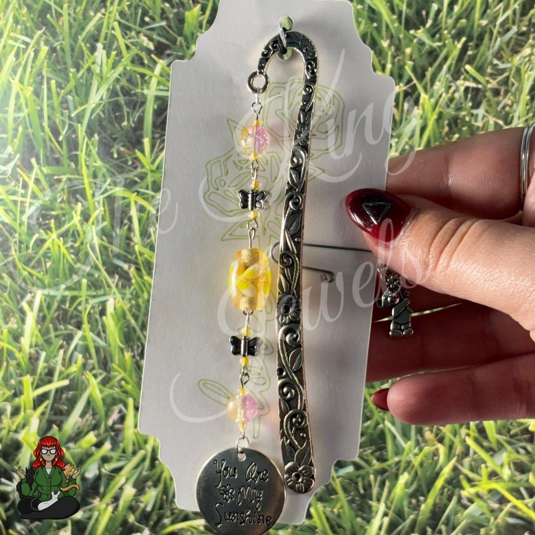 GwennaBelle - You Are My Sunshine Butterfly Bookmark!