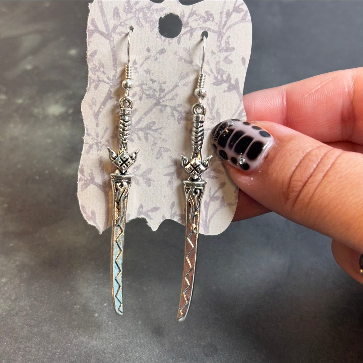 LeonaRae - Katana Earrings!