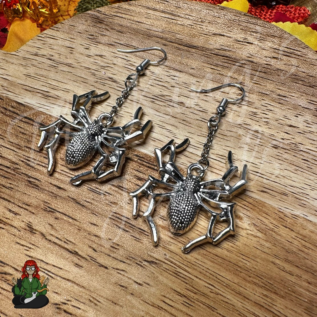 Gladys - Statement Spider Earrings!