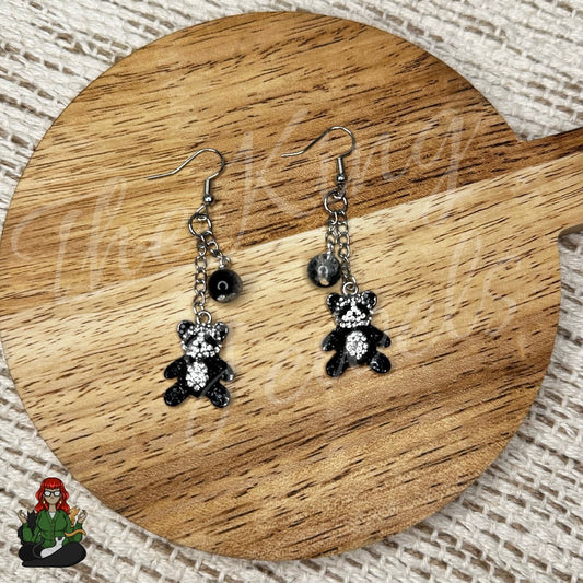 Gladys - Panda Earrings!