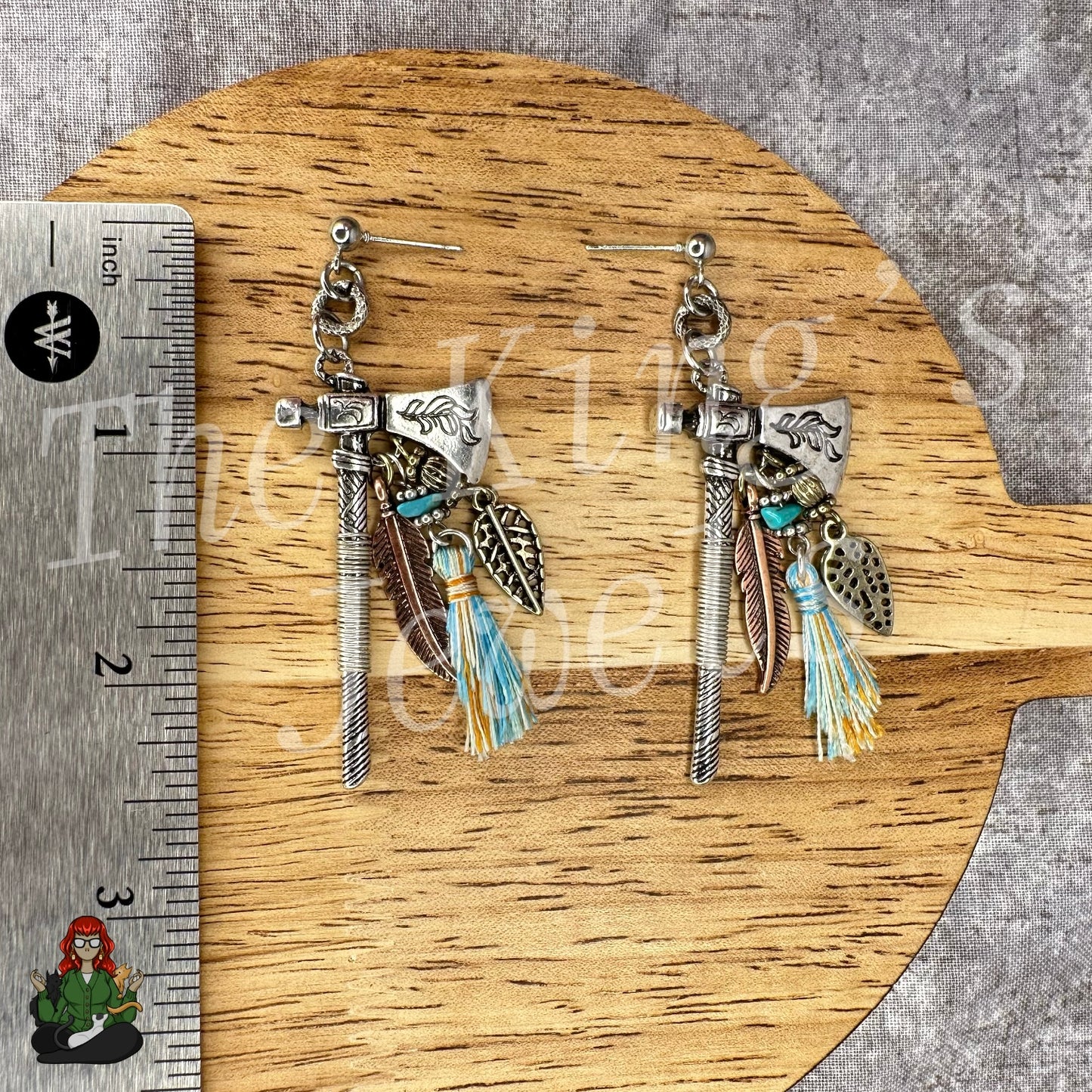 Axe Earrings!