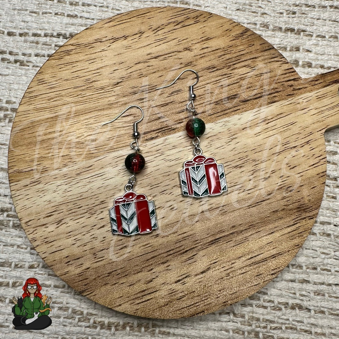 Katie - Christmas Present Earrings!