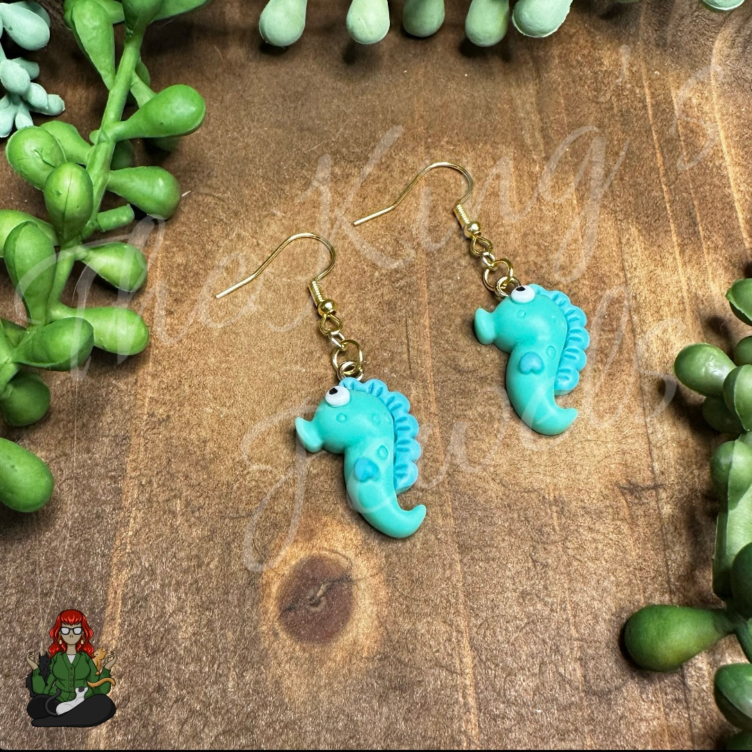 LeonaRae - Kids Seahorse Earrings!