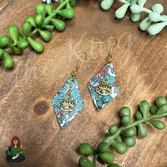 Belle - Medusa & Evil Eye Earrings!