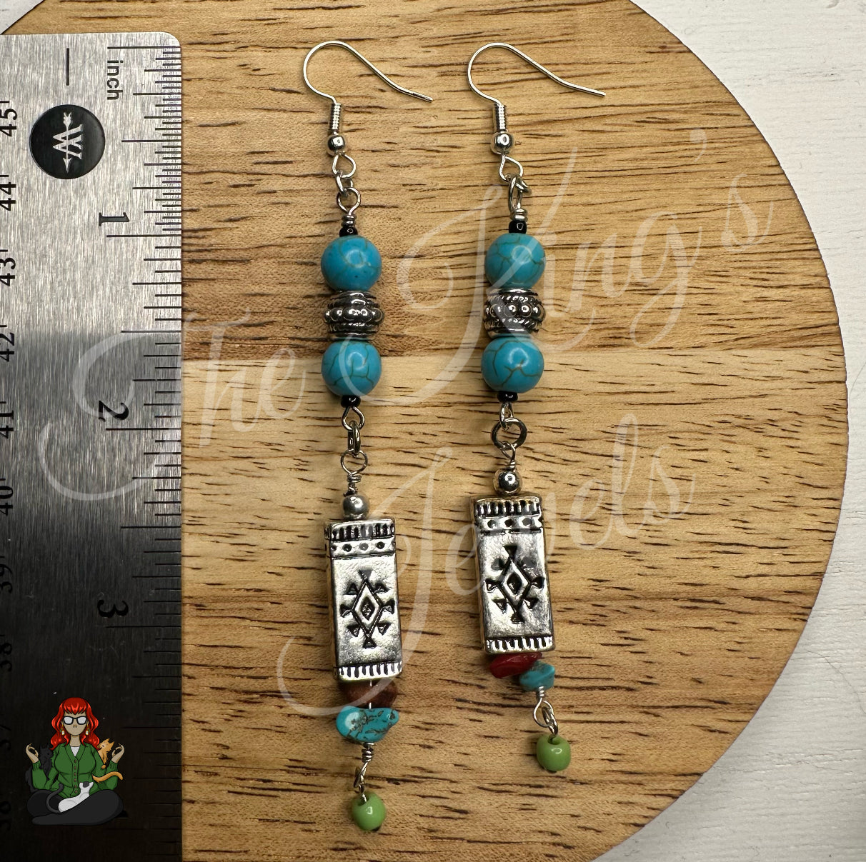 Beaded & Aztec Style Earrings!