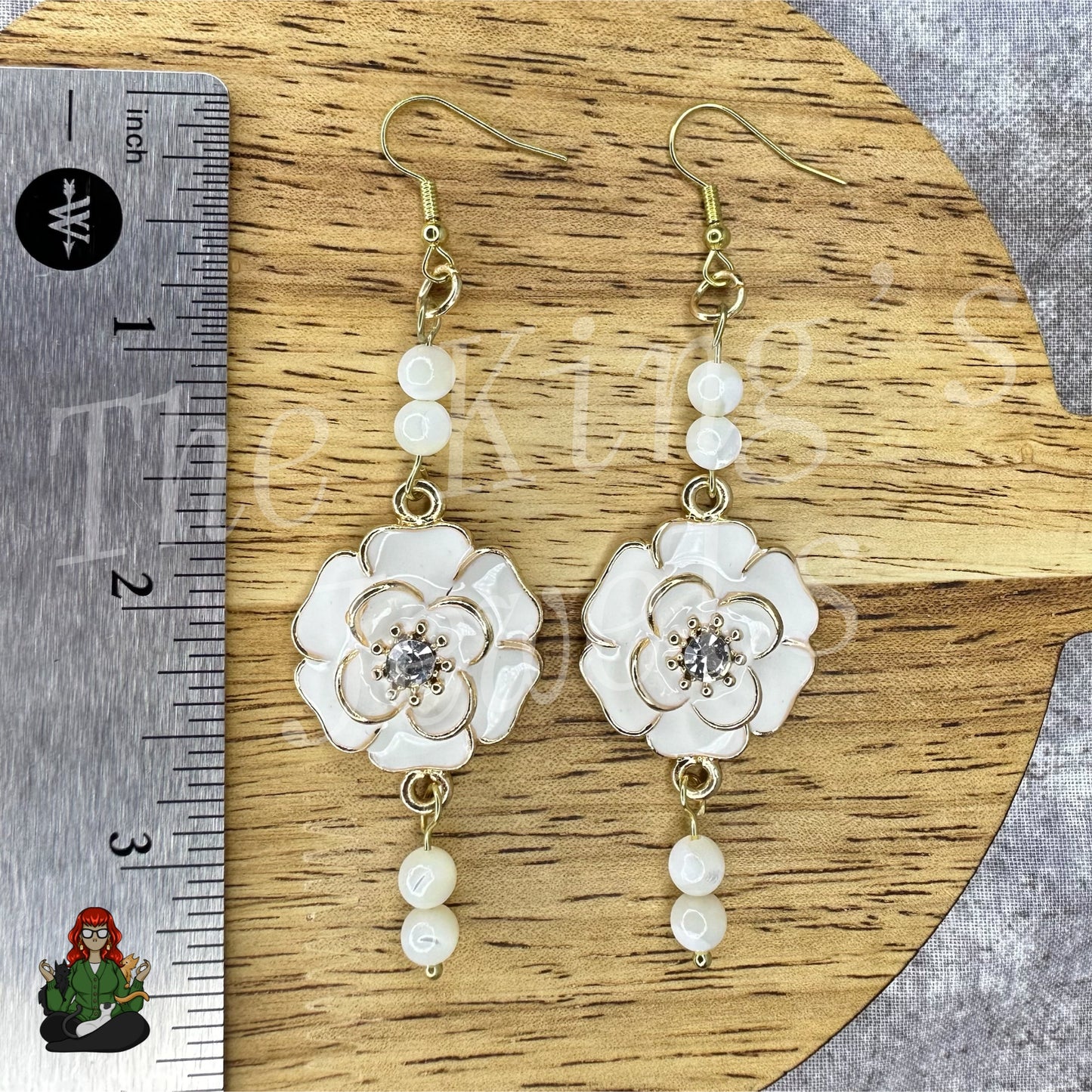 Amelia - Be the Light Flower Earrings!