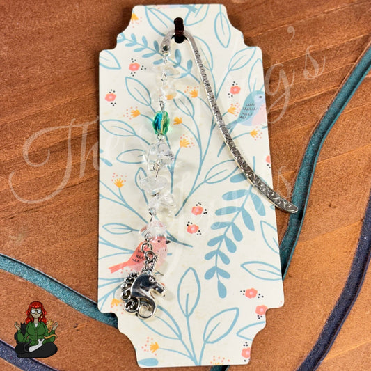 GwennaBelle - Unicorn & Glass Bead Bookmark!