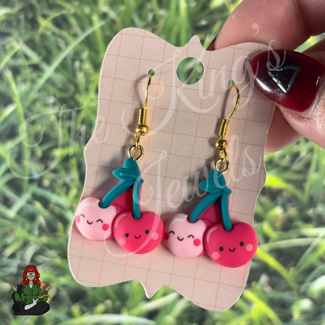 LeonaRae - Cherry Earrings!