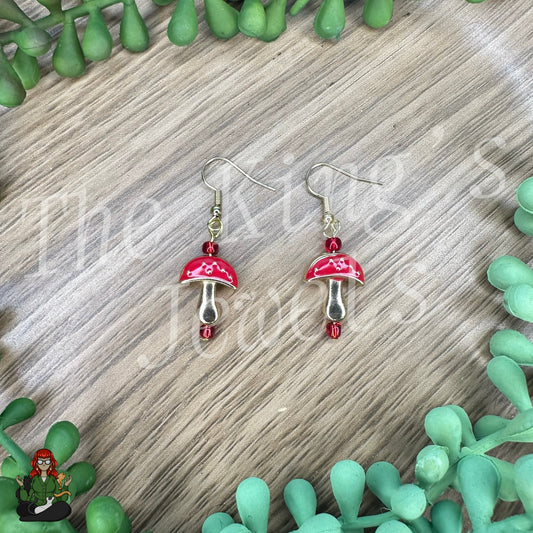 Melissa - Mushroom Earrings!