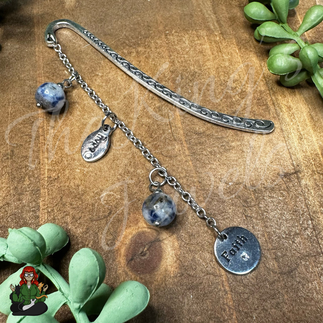 GwennaBelle - 'Faith' & 'Hope' Charm Bookmark!