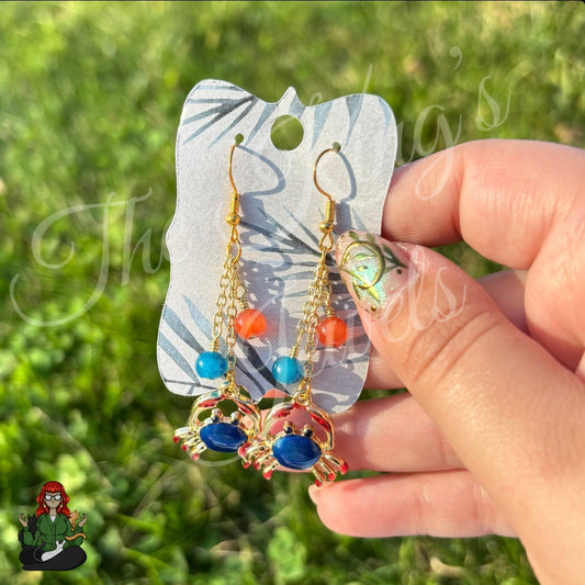 Gladys - Feelin' Crabby Earrings!