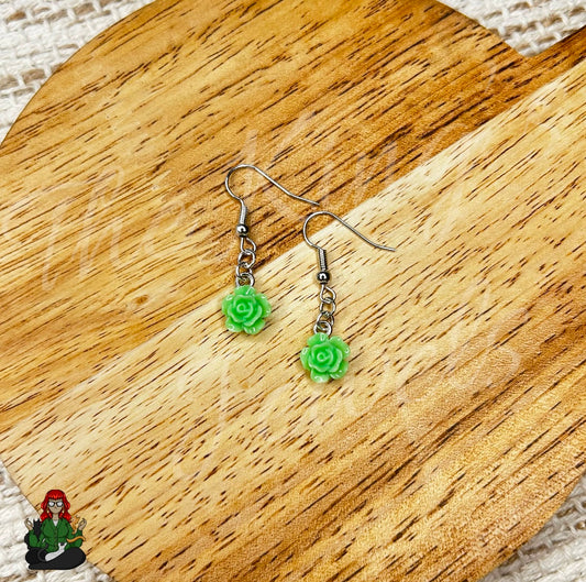 LeonaRae - Green Earrings!