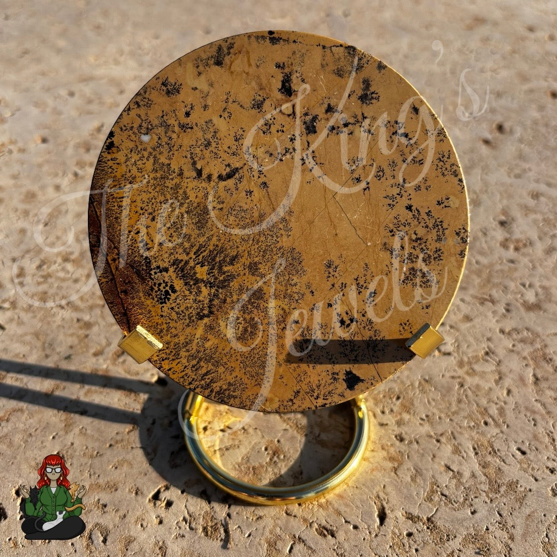 Picture Jasper Slab with Stand!