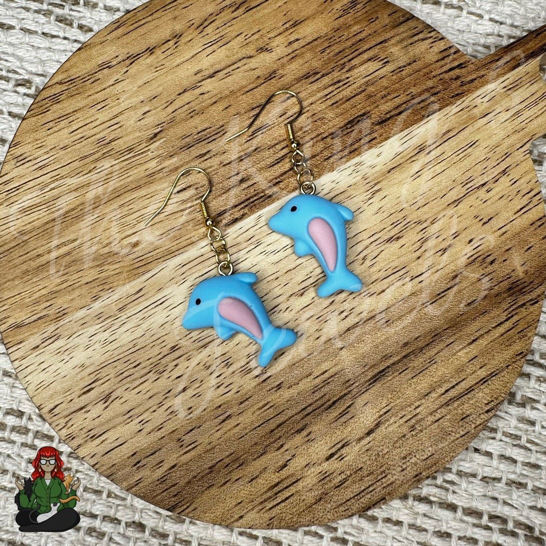 LeonaRae - Dolphin Earrings!