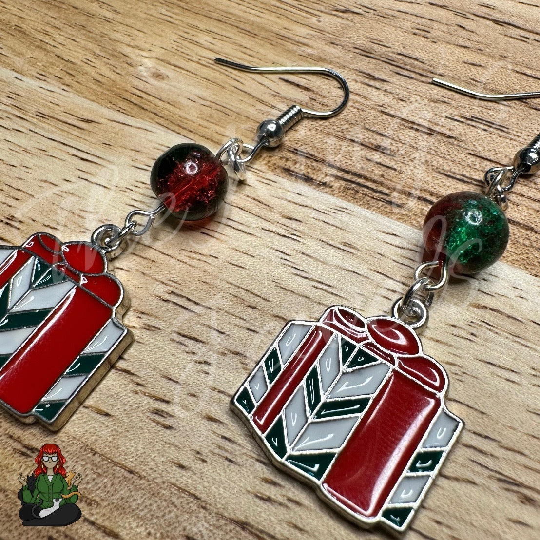 Katie - Christmas Present Earrings!