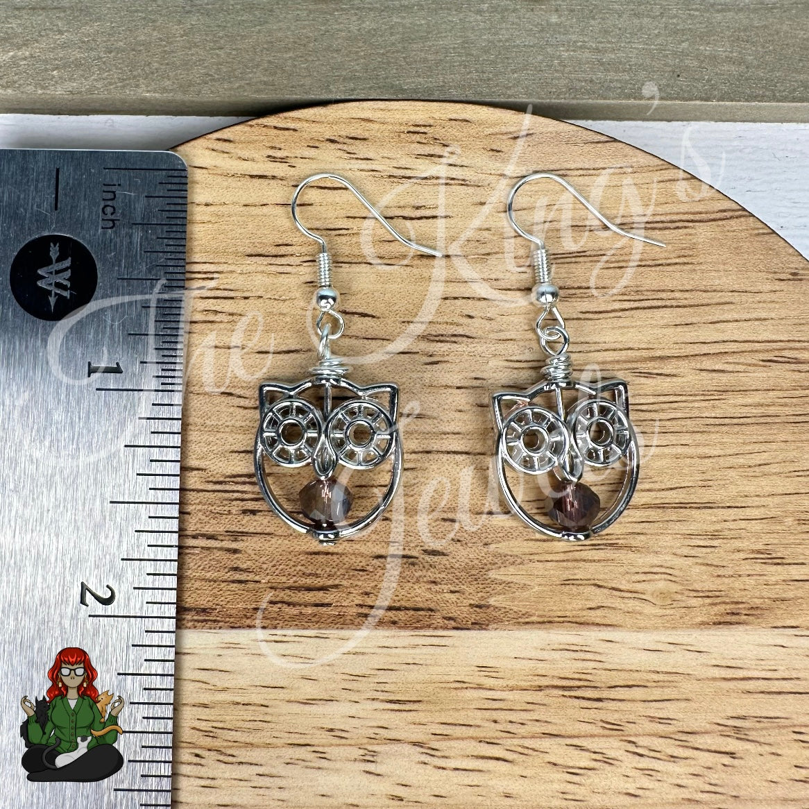 LeonaRae - Owl Earrings!