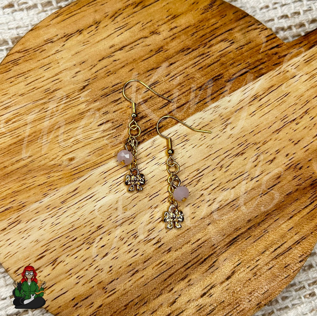 Gladys - Mini Bow Earrings!