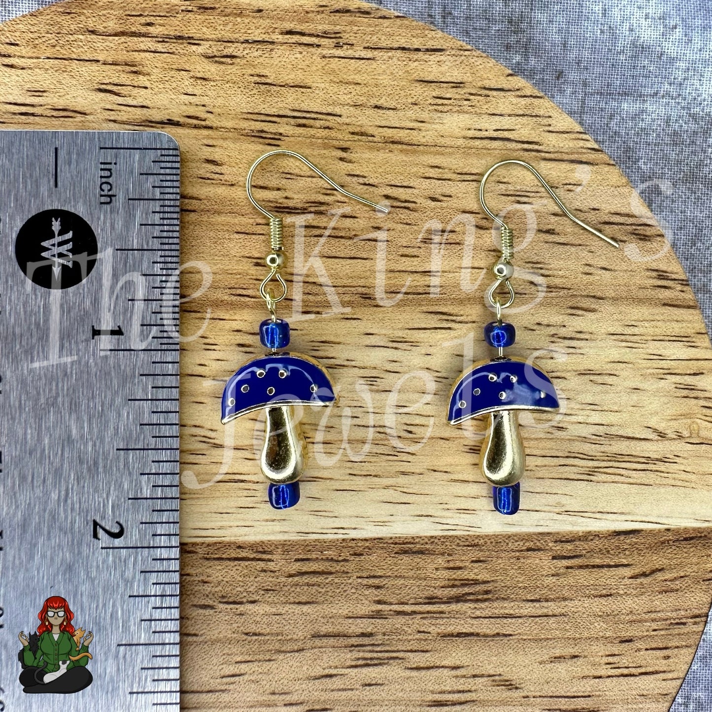 Melissa - Mushroom Earrings!