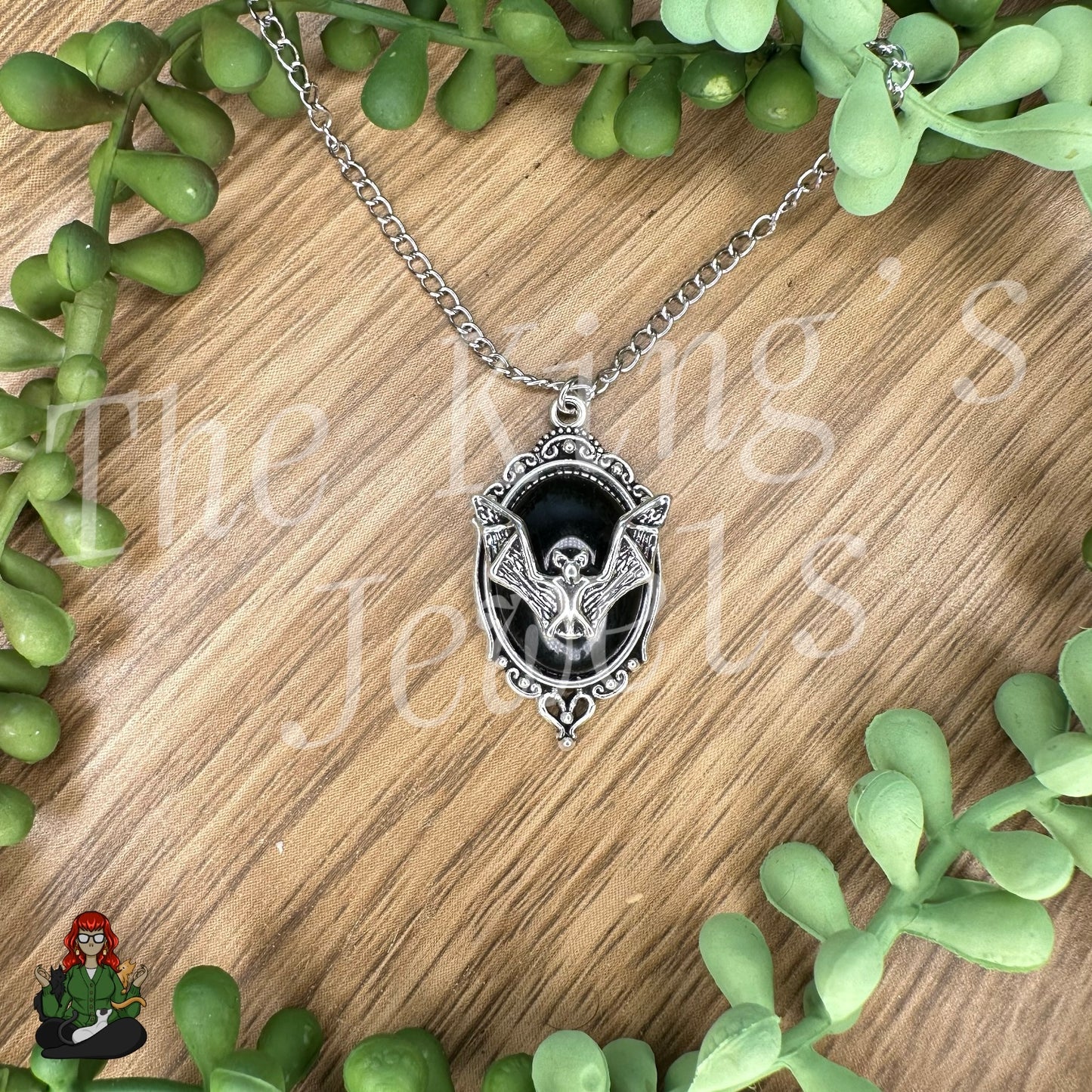 Ella - Gothic Bat Necklace!