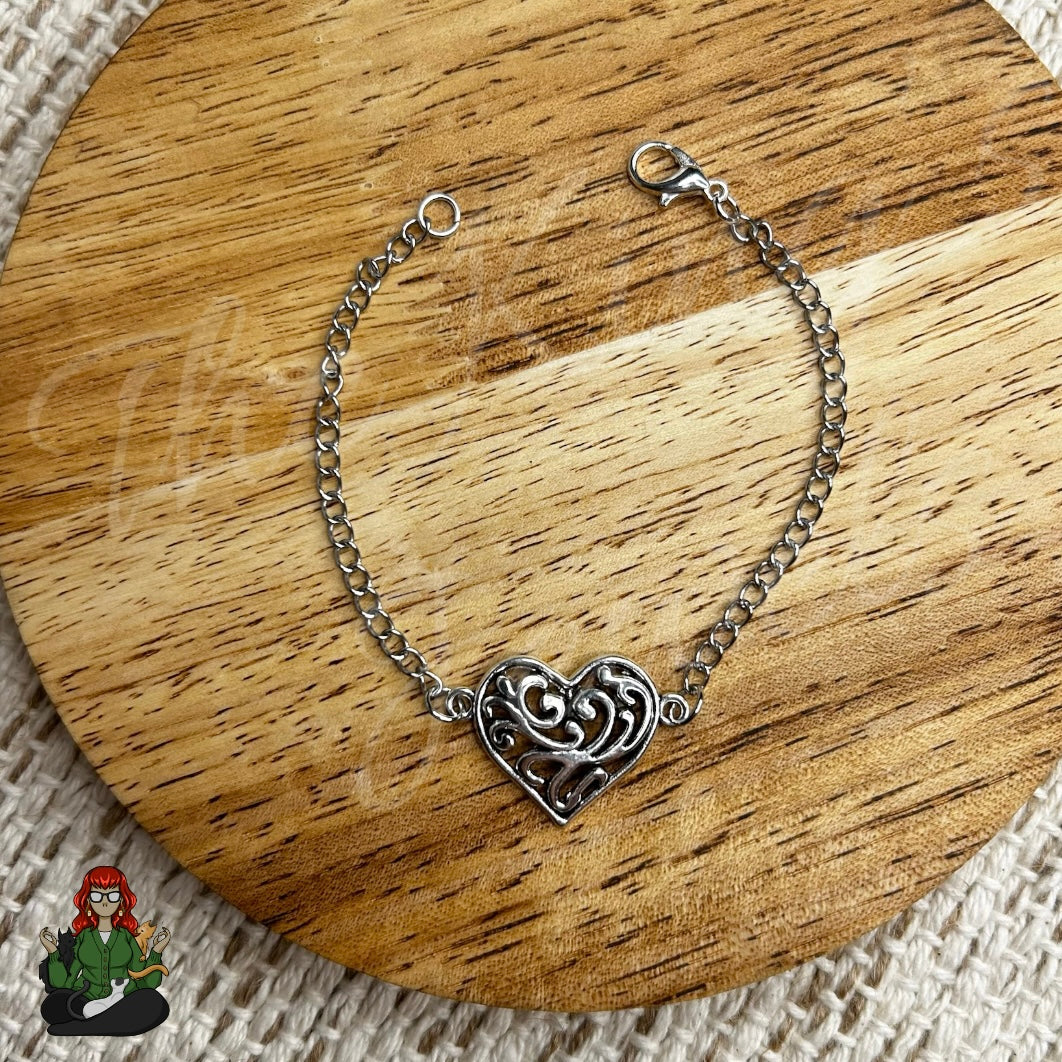 Sabrina - Filigree Heart Bracelets!