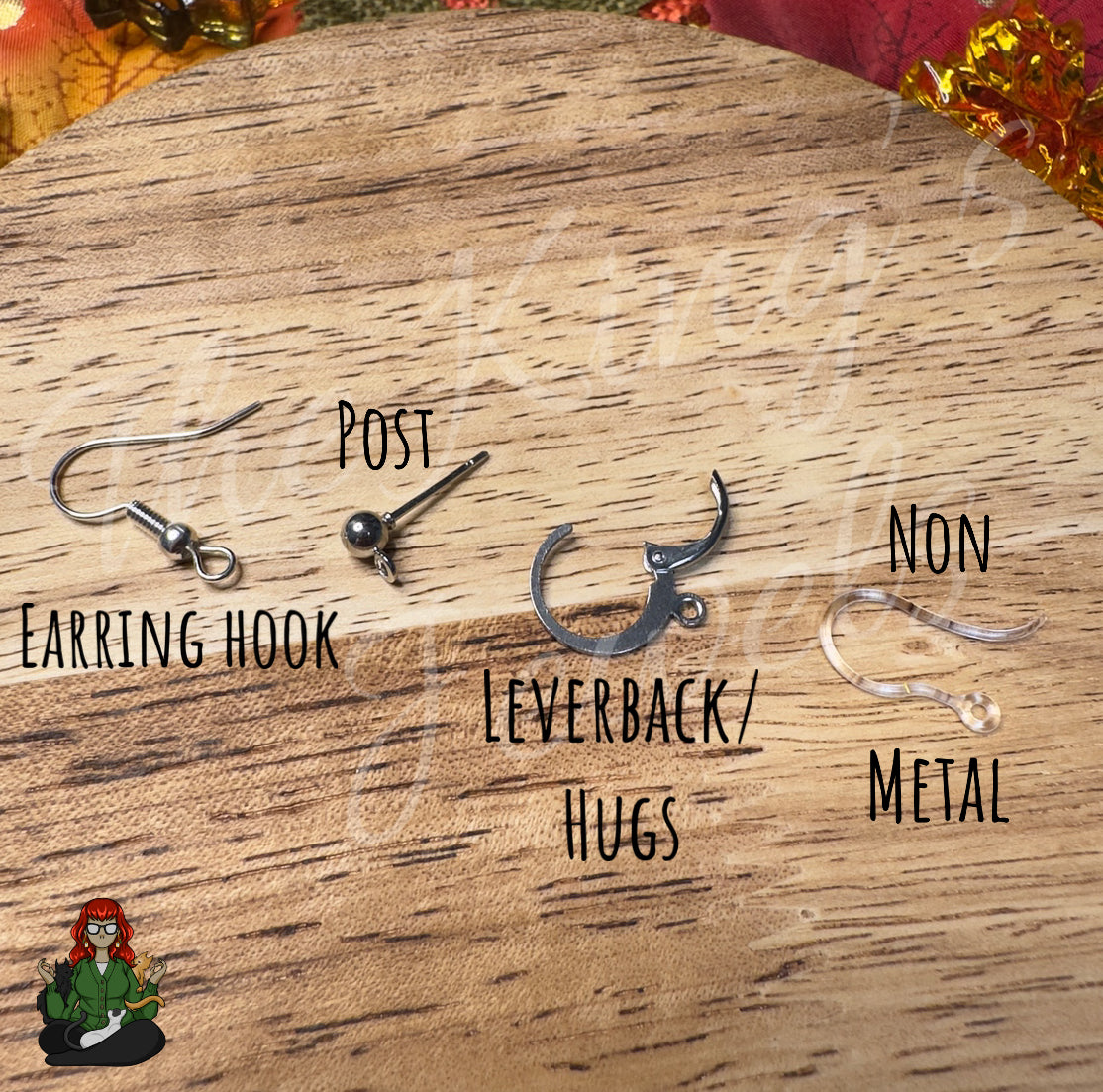 earring hook options