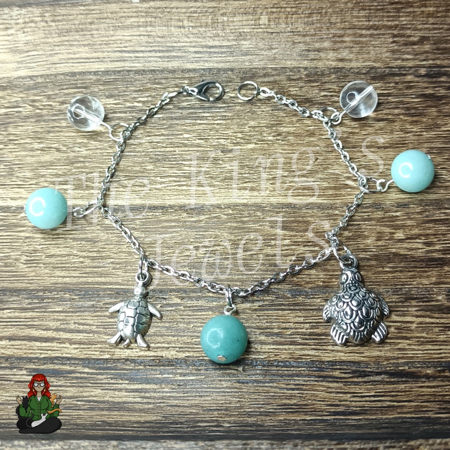 Rhiannon - Turtle Charm Bracelet!