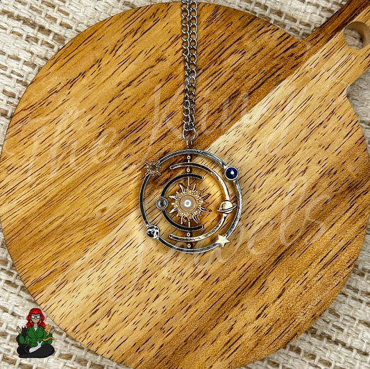 Ella - Solar Fidget Necklace!