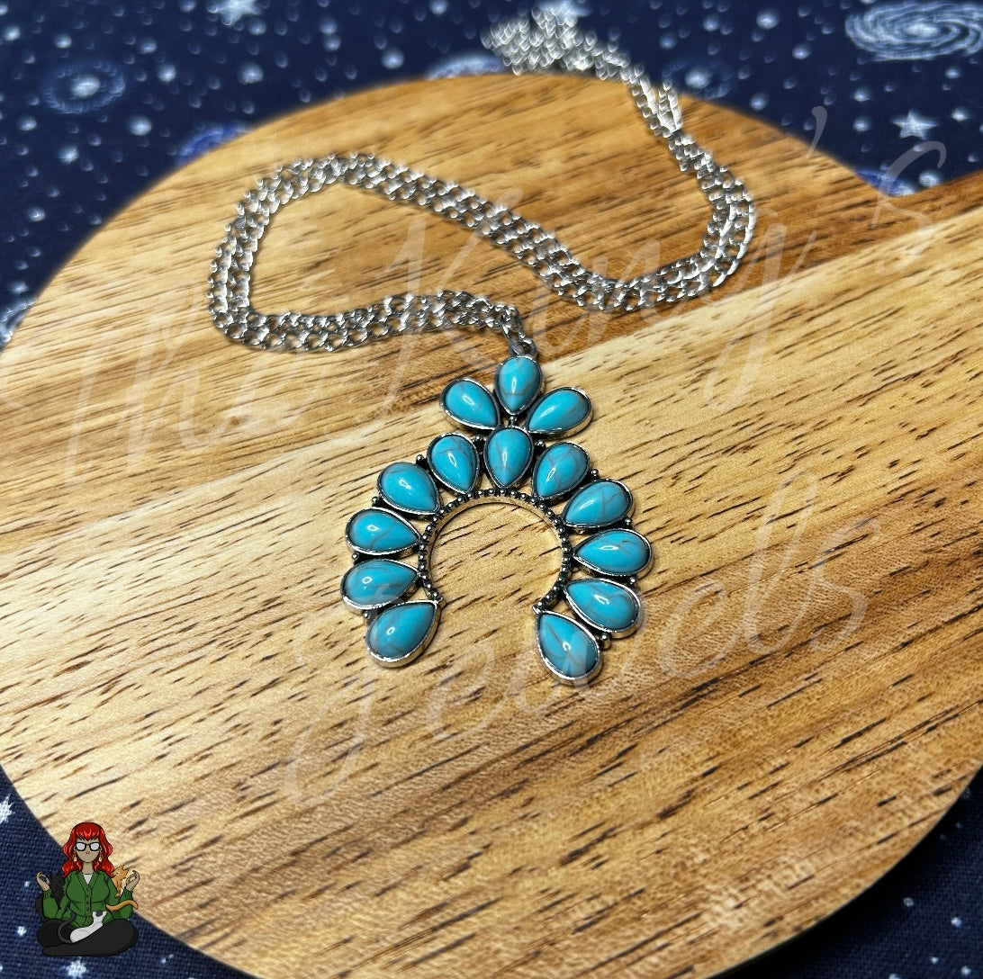 Ella - Teal Necklace!