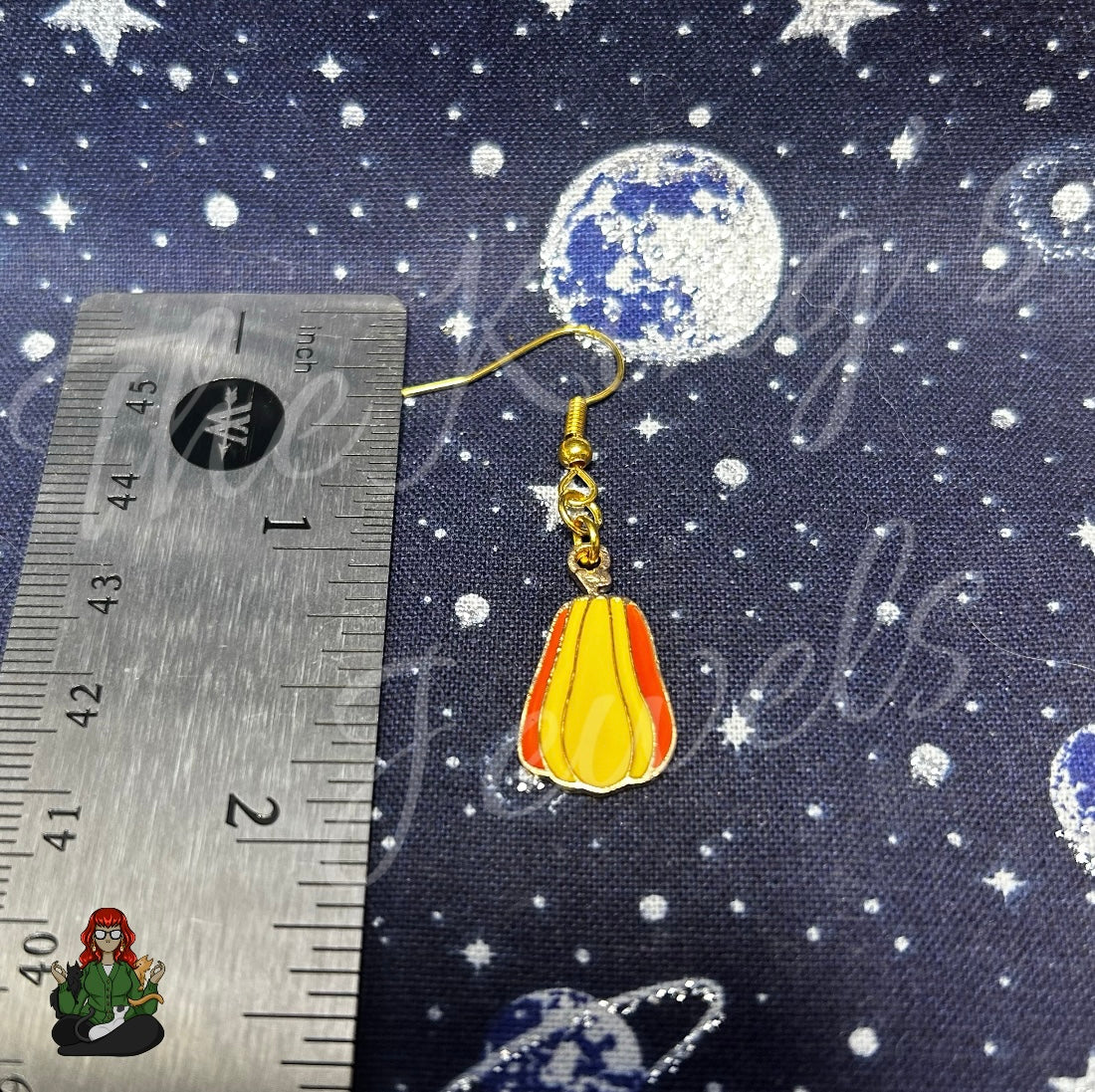 LeonaRea - Pumpkin Earrings!