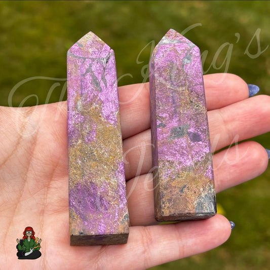 Purpurite Obelisks Crystals!