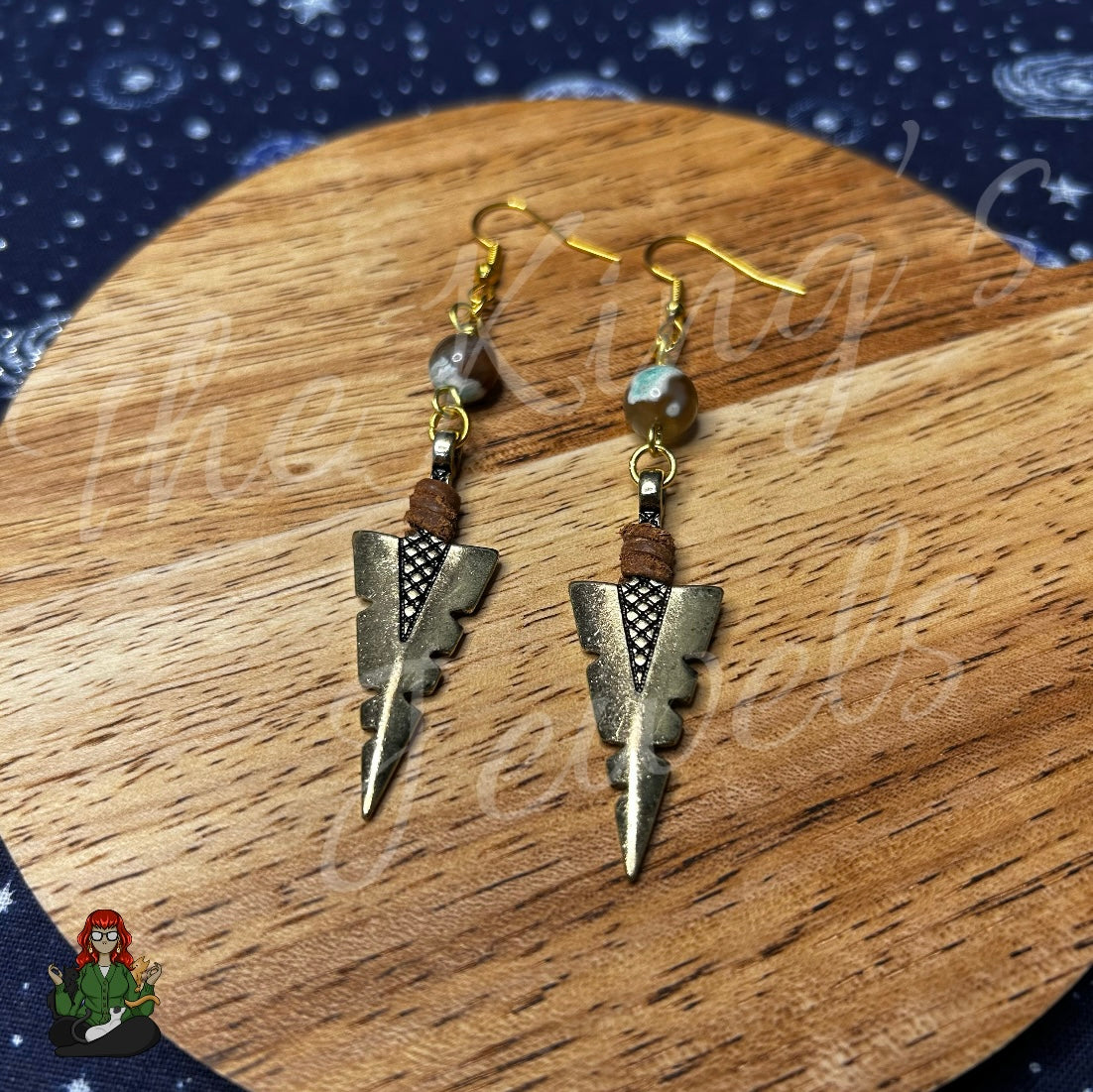 Katie - Arrowhead Earrings!