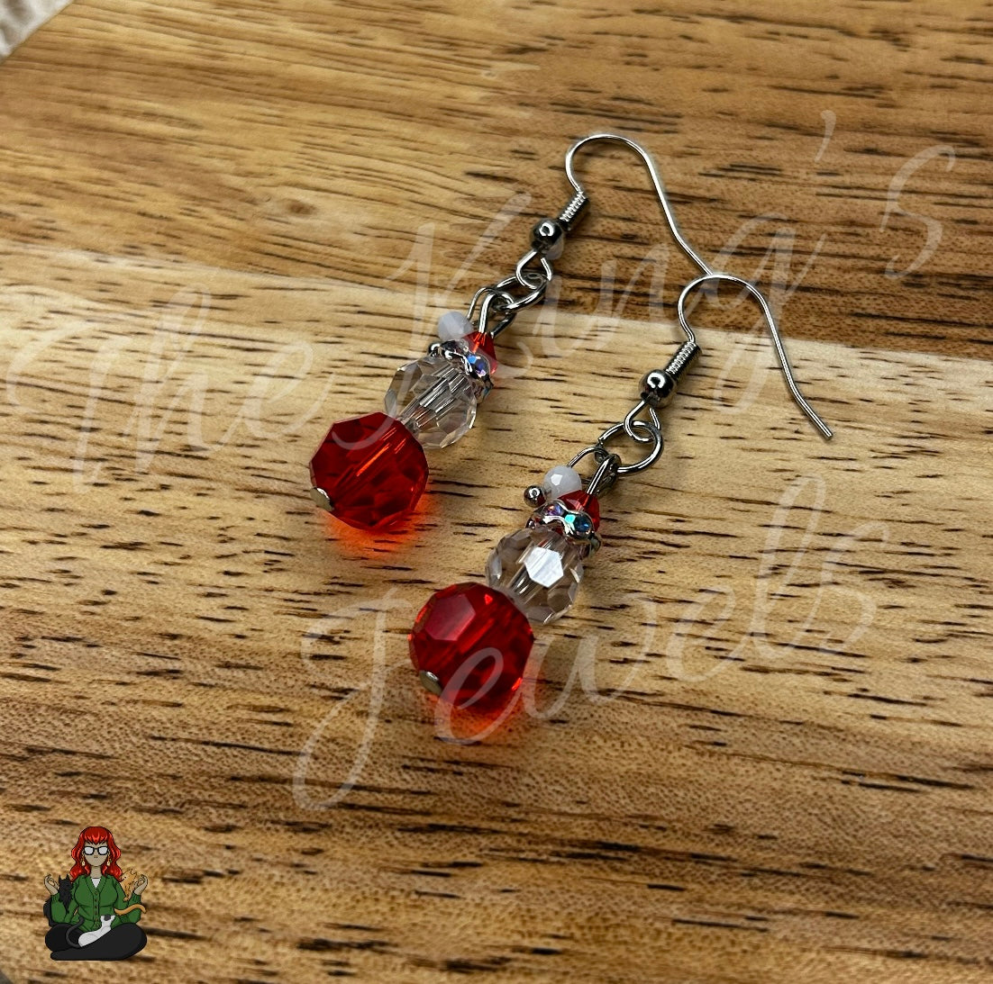 Melissa - Bead Santa Earrings!