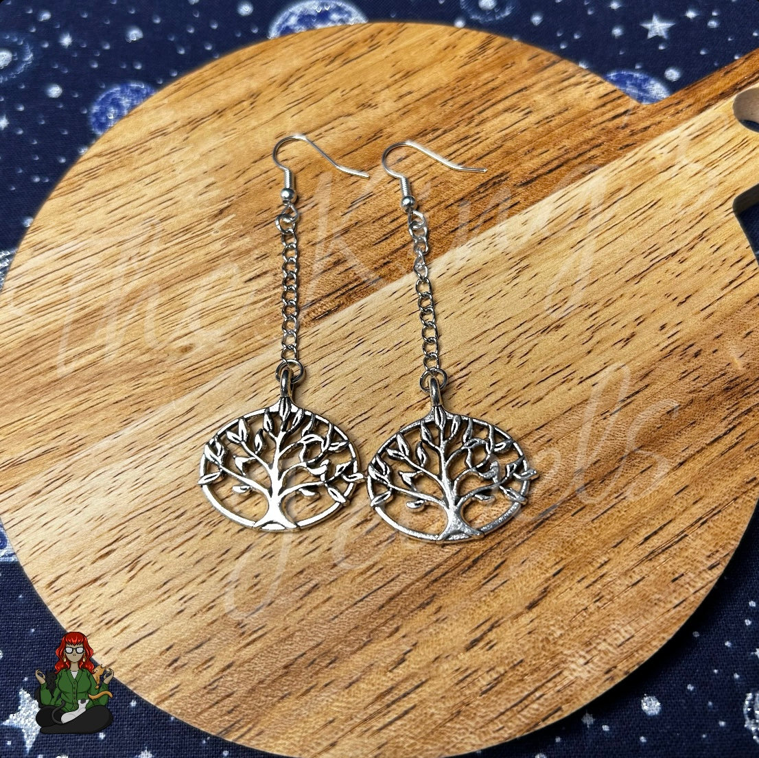 Gladys - Tree of Life Earrings!