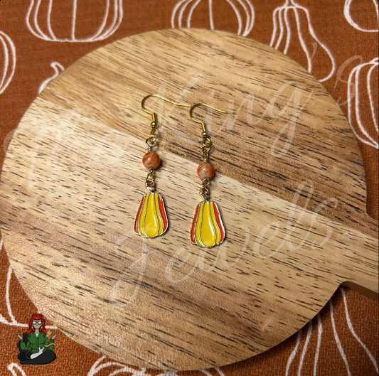 Katie - Pumpkin Earrings!