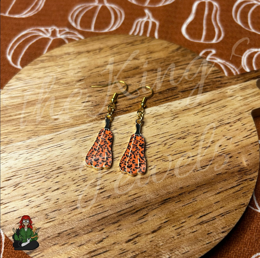 LeonaRea - Pumpkin Earrings!