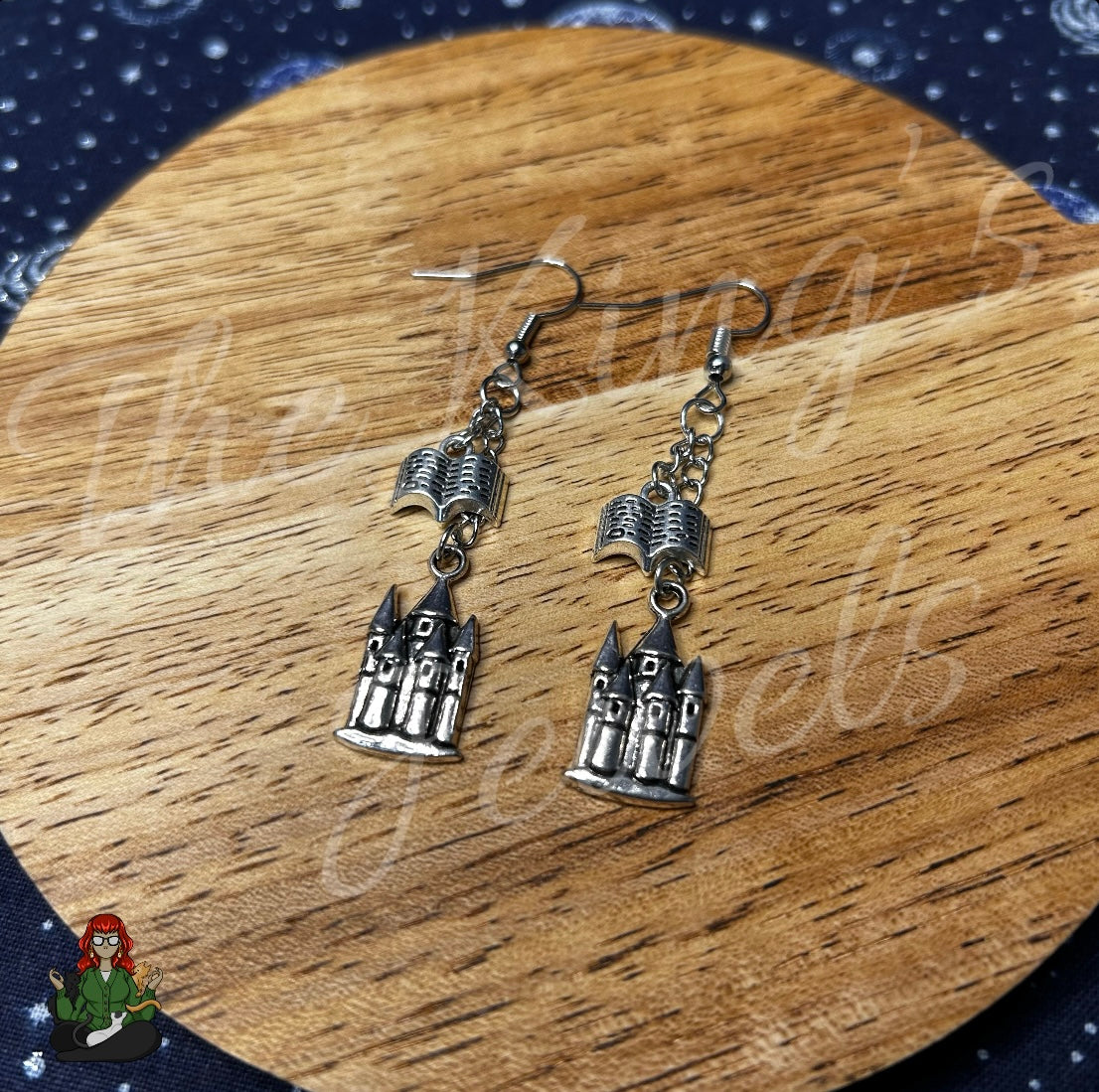 Gladys - Storybook Castle Earrings!